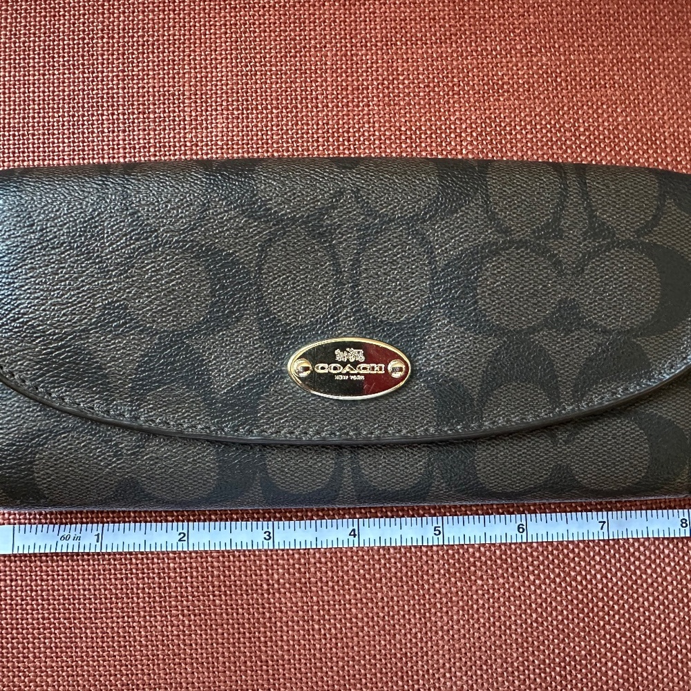 Coach envelope wallet